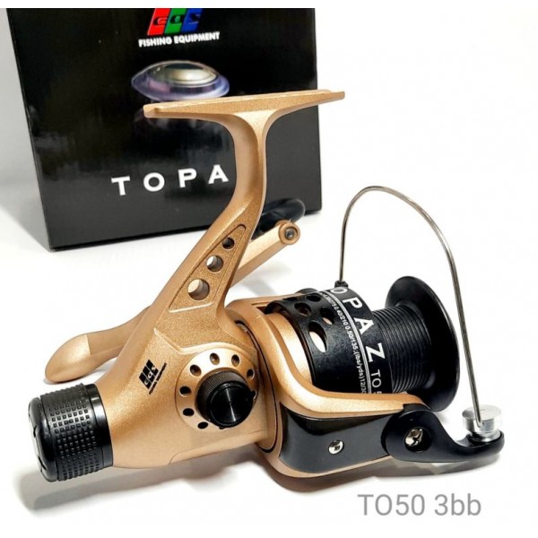 Рибальська котушка EOS TOPAZ 50, підшипників 3